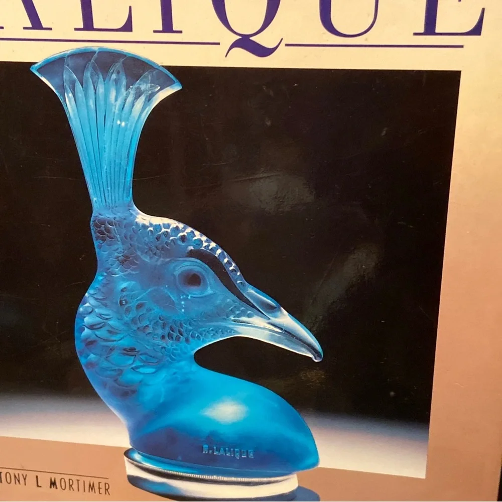 1989 LALIQUE BOOK by TONY L MORTIMER